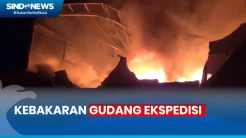 Gudang Ekspedisi di Jakbar Terbakar, Diduga Percikan Api dari Kabel Menyambar Kayu