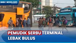 Incar Tiket Murah, Pemudik Mulai Ramai Serbu Terminal Lebak Bulus