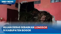 Hujan Deras, 3 Rumah Warga di Kabupaten Bogor Rusak Diterjang Longsor