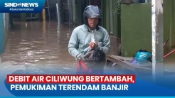 Debit Air Kali Ciliwung Bertambah, Kawasan Kebon Pala Terendam Banjir