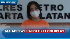 Polisi Ciduk Mahasiswi Penipu Tiket Coldplay hingga Rp1,2 M