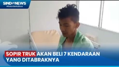Jalani Pemeriksaan, Sopir Truk Sebut akan Mengganti dan Membeli 7 Kendaraan yang Ditabraknya