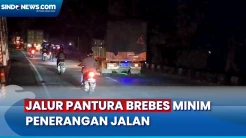 Hati-Hati, Jelang Mudik Jalur Pantura Brebes Minim Penerangan Jalan