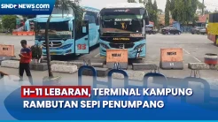 H-11 Idul Fitri, Terminal Kampung Rambutan Masih Sepi Penumpang