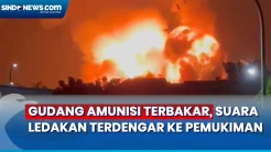 Gudang Amunisi Terbakar, Suara Ledakan Terdengar hingga ke Pemukiman Warga