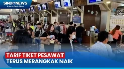 H-9 Lebaran, Tarif Tiket Pesawat Terus Merangkak Naik