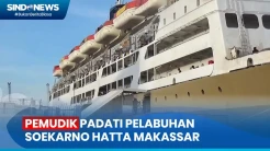 H-8 Lebaran, Ribuan Pemudik Tujuan Surabaya dan Jakarta Padati Pelabuhan Soekarno Hatta Makassar