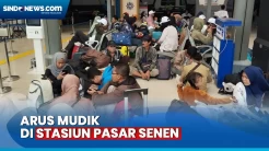 Stasiun Pasar Senen Berangkatkan 19 Ribu Peserta Mudik Gratis Hari Ini