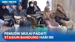 Stasiun Bandung Mulai Ramai, Puncak Mudik Diprediksi Tanggal 6 April Mendatang