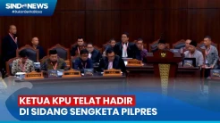 Momen Ketua MK Bertanya-Tanya karena Ketua KPU Telat Hadir di Sidang Sengketa Pilpres