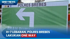 H-7 Lebaran, Polres Brebes Mulai Berlakukan Sistem Satu Arah