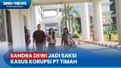 Penuhi Panggilan Kejagung soal Kasus Korupsi PT Timah, Sandra Dewi Senyum Semringah