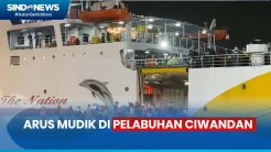 Padati Pelabuhan Ciwandan, Ratusan Motor Menyebrang ke Sumatra Tengah Malam