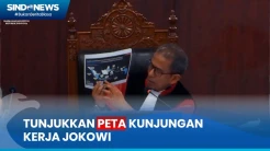 Tunjukkan Peta Kunjungan Kerja Jokowi ke 4 Menteri, Hakim MK Saldi: Kenapa Sering ke Jawa Tengah?
