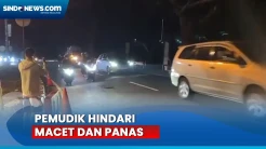 Pulang Kampung Lewat Jalur Gentong, Pemudik Pilih Waktu Tengah Malam untuk Hindari Macet dan Panas