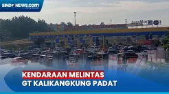 Pantauan Arus Mudik, GT Kalikangkung Dipadati Kendaraan