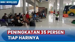 Mulai Dipadati Pemudik, Penumpang di Terminal Tingkir Salatiga Mengalami Lonjakan