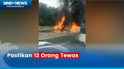 Kecelakaan Adu Banteng di Tol Japek, Korlantas Polri Pastikan 12 Orang Tewas