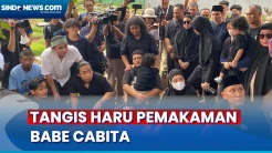 Tangis Keluarga Pecah saat Pemakaman Babe Cabita di TPU Kawasan Cirendeu