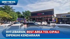 H+1 Lebaran, Ratusan Kendaraan Penuhi Rest Area KM 102 Tol Cipali