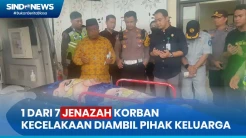 Satu dari Tujuh Jenazah Korban Kecelakaan Bus Rosalia Indah Diambil Keluarga