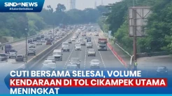 Cuti Bersama Lebaran Hampir Usai, Volume Kendaraan di Tol Cikampek Utama Meningkat