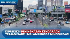 Kondisi Jalan Arteri Depan GT Bekasi Barat di H+3 Lebaran