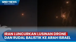 Israel Panik Diserang Puluhan Rudal Balistik Iran
