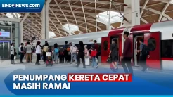 Arus Balik, Penumpang Whoosh Diperkirakan Mencapai Lebih dari 20 Ribu Orang