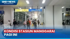 Libur Lebaran Berakhir, Begini Kondisi Stasiun Transit Manggarai Pagi Ini
