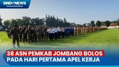 Hari Pertama Apel Kerja Usai Libur Lebaran, 38 ASN Pemkab Jombang Bolos