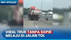 Truk Meluncur Bebas Tanpa Pengemudi di Jalan Tol Kalikangkung, Ternyata Sopir Lupa Handrem