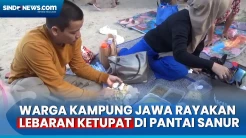 Ratusan Warga Kampung Jawa Padati Pantai Sanur Bali Rayakan Lebaran Ketupat