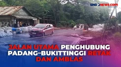 Jalan Utama Penghubung Padang-Bukittinggi Putus Total usai Dihantam Banjir Lahar Dingin Gunung Marapi