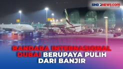 Bandara Dubai Mengerahkan 22 Kapal Tanker dengan Pompa Vakum untuk Mengalirkan Air