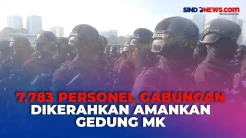 Putusan Sengketa Pilpres 2024, TNI-Polri Terjunkan 7.783 Personel Gabungan Berjaga di MK
