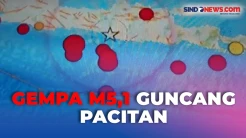 Warga Panik Gempa M5,1 Guncang Pacitan