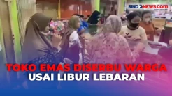 Usai Libur Lebaran, Toko Emas di Bekasi Diserbu Warga