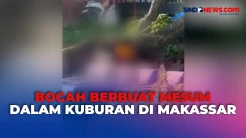 Terinspirasi Film Dewasa, 2 Bocah Berbuat Mesum dalam Kuburan di Makassar