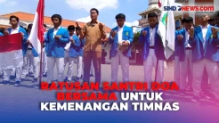 Torehkan Sejarah Baru, Ratusan Santri Gelar Doa Bersama untuk Kemenangan Timnas Indonesia U-23