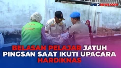 Ikuti Upacara Peringatan Hardiknas, Belasan Pelajar di Jombang Pingsan