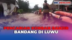 Belum Ditemukan, Tim SAR Terus Melakukan Pencarian Dua Korban Banjir Bandang di Luwu