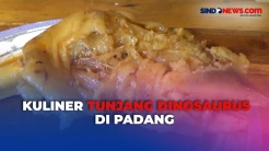 Menyantap Kuliner Tunjang Dinosaurus yang Viral di Kota Padang