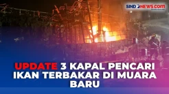 Kapal Pencari Ikan di Muara Baru Terbakar, 3 Orang Terjebak di dalam Lambung Kapal