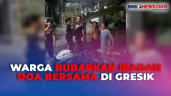Detik-Detik Warga Hentikan Ibadah Doa Bersama di Gresik, Ini Pemicunya