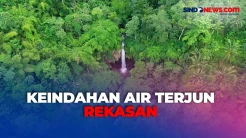 Melihat Keindahan Air Terjun Rekasan di Kaki Gunung Semeru Lumajang
