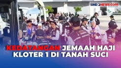 Laporan Langsung 393 Jemaah Haji Indonesia Mendarat di Tanah Suci