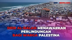 Kamp Pengungsian Deir al-Balah Menampung Ribuan Pengungsi Palestina