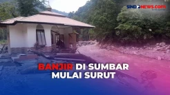 Banjir di Sumbar Mulai Surut, Warga Lembah Anai Mulai Bersih-Bersih