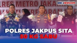 Bongkar Jaringan Narkoba, Polisi Ungkap Sabu Sebanyak 50 Kg